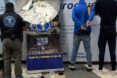 Operativo en la EDIRO: Joven detenido con cocaína valuada en casi $5 millones