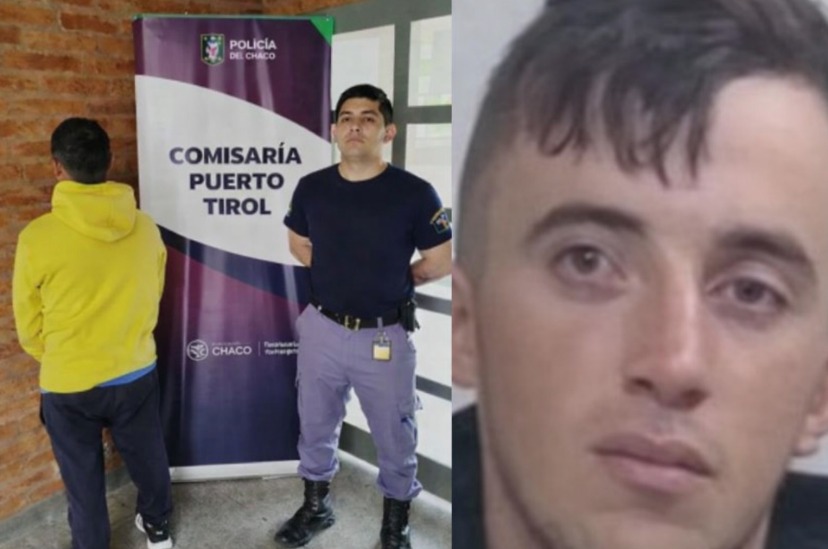 Fin de la fuga en Chaco para "Malvavisco", el delincuente buscado por robo y conocido por ser "malvado y bizco"