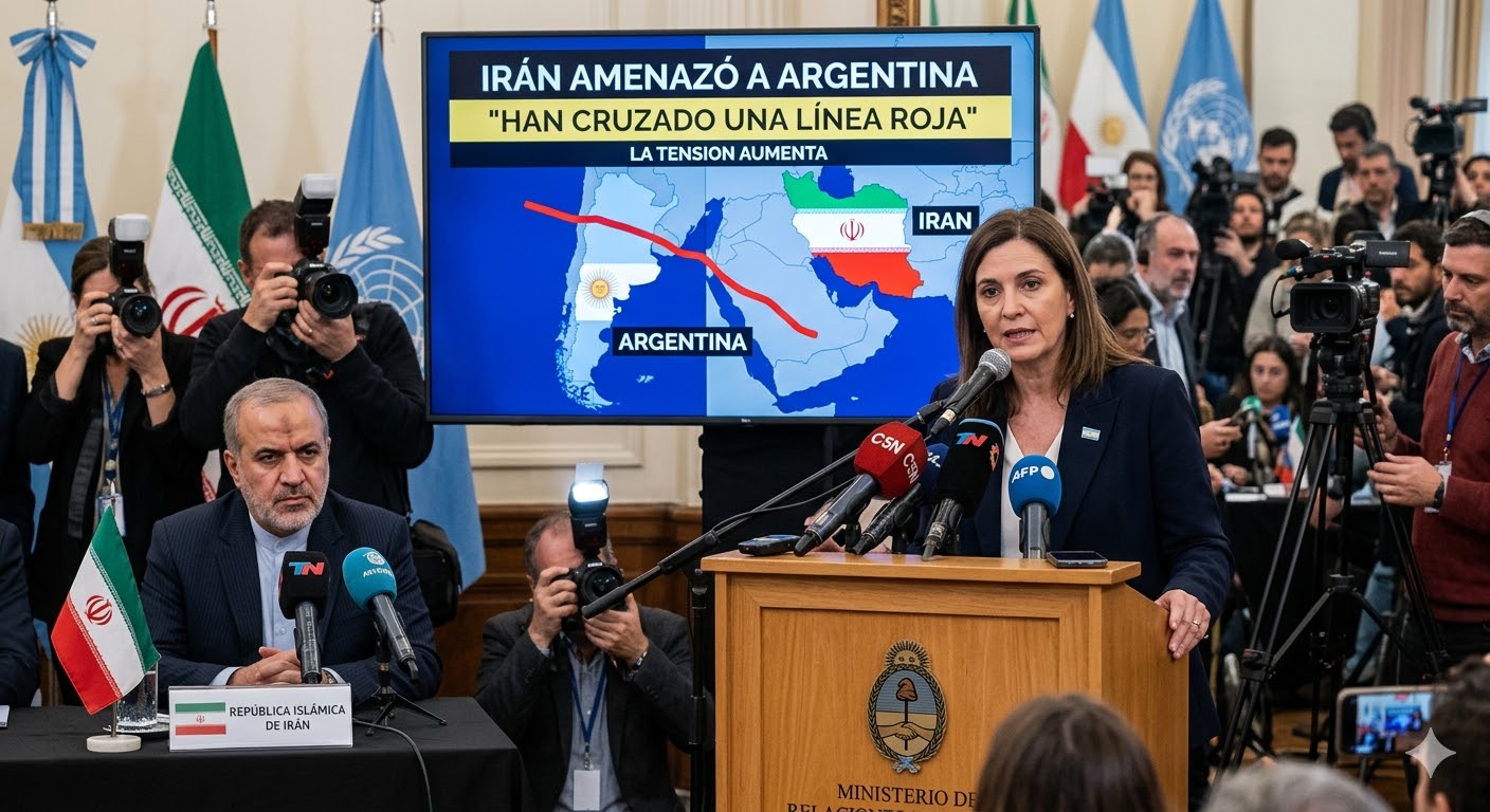 Irán amenaza a la Argentina y advierte que Javier Milei “cruzó una línea roja imperdonable”