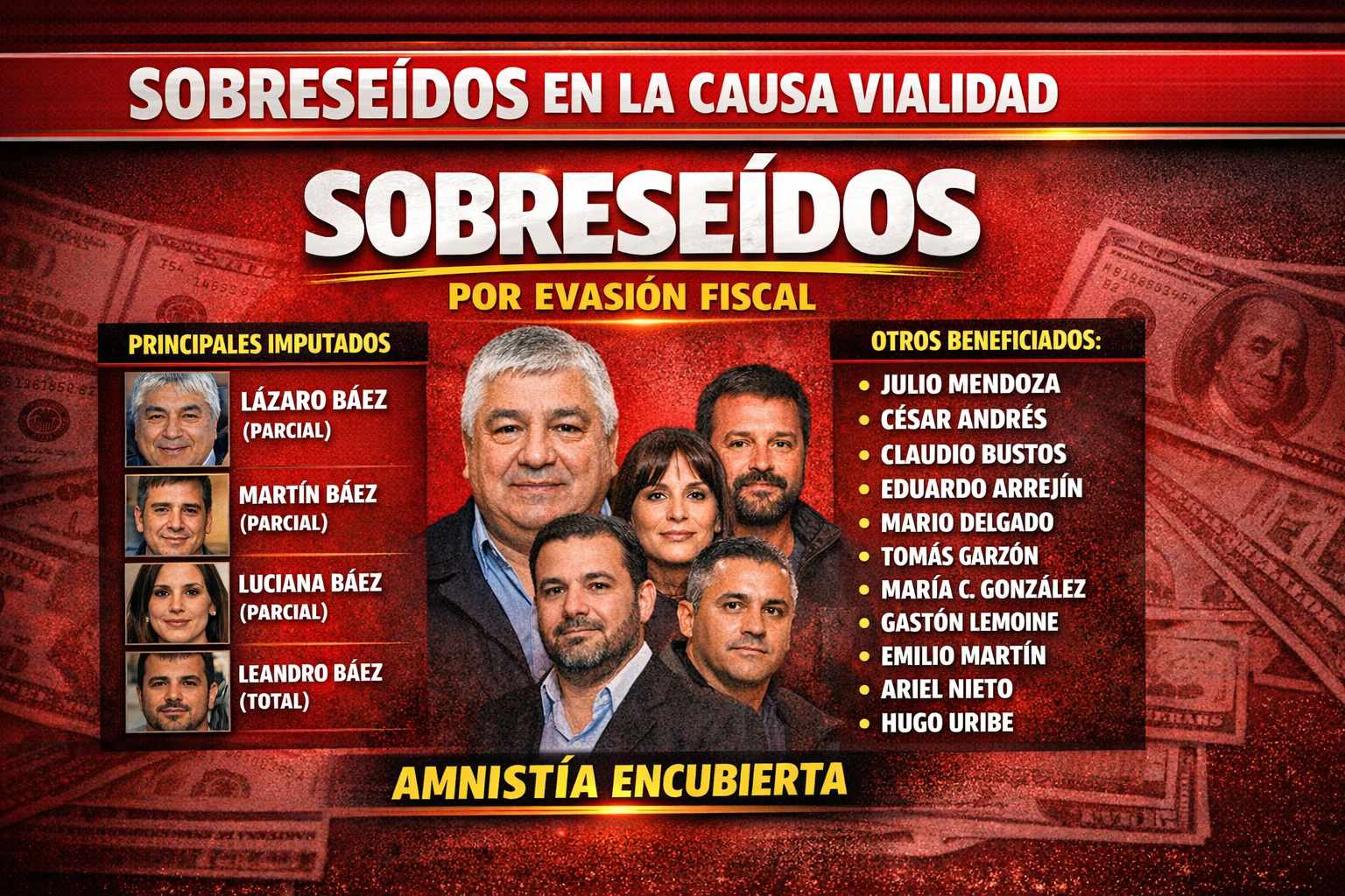 “Ley a medida”: sobreseen a Lázaro Báez y a otros 14 imputados por evasión