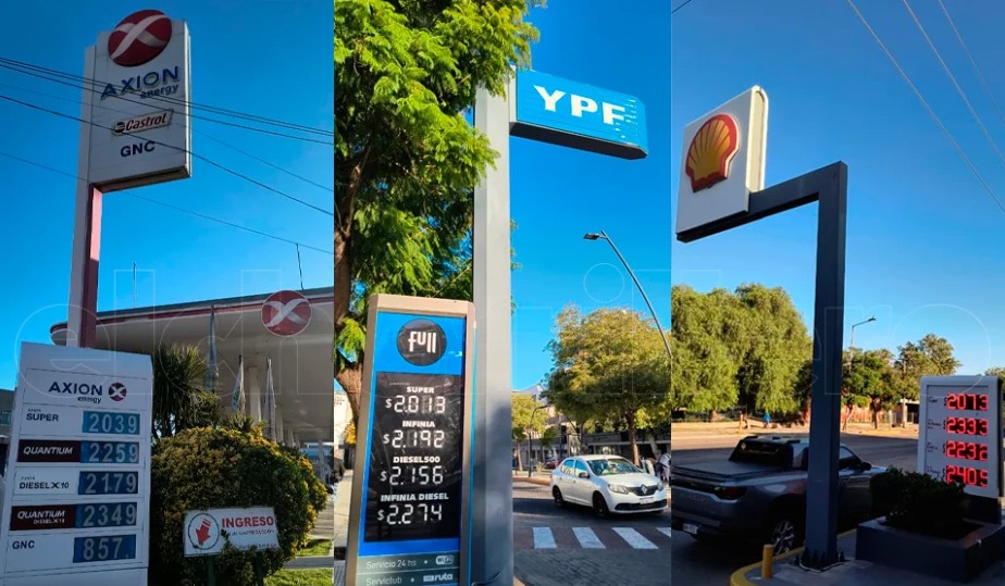 Un golpe letal al bolsillo: la nafta súper rompió la barrera de los $2.000 en San Luis