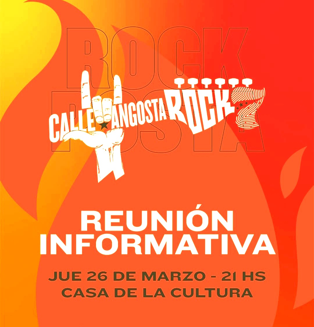 Calle Angosta Rock 2026.