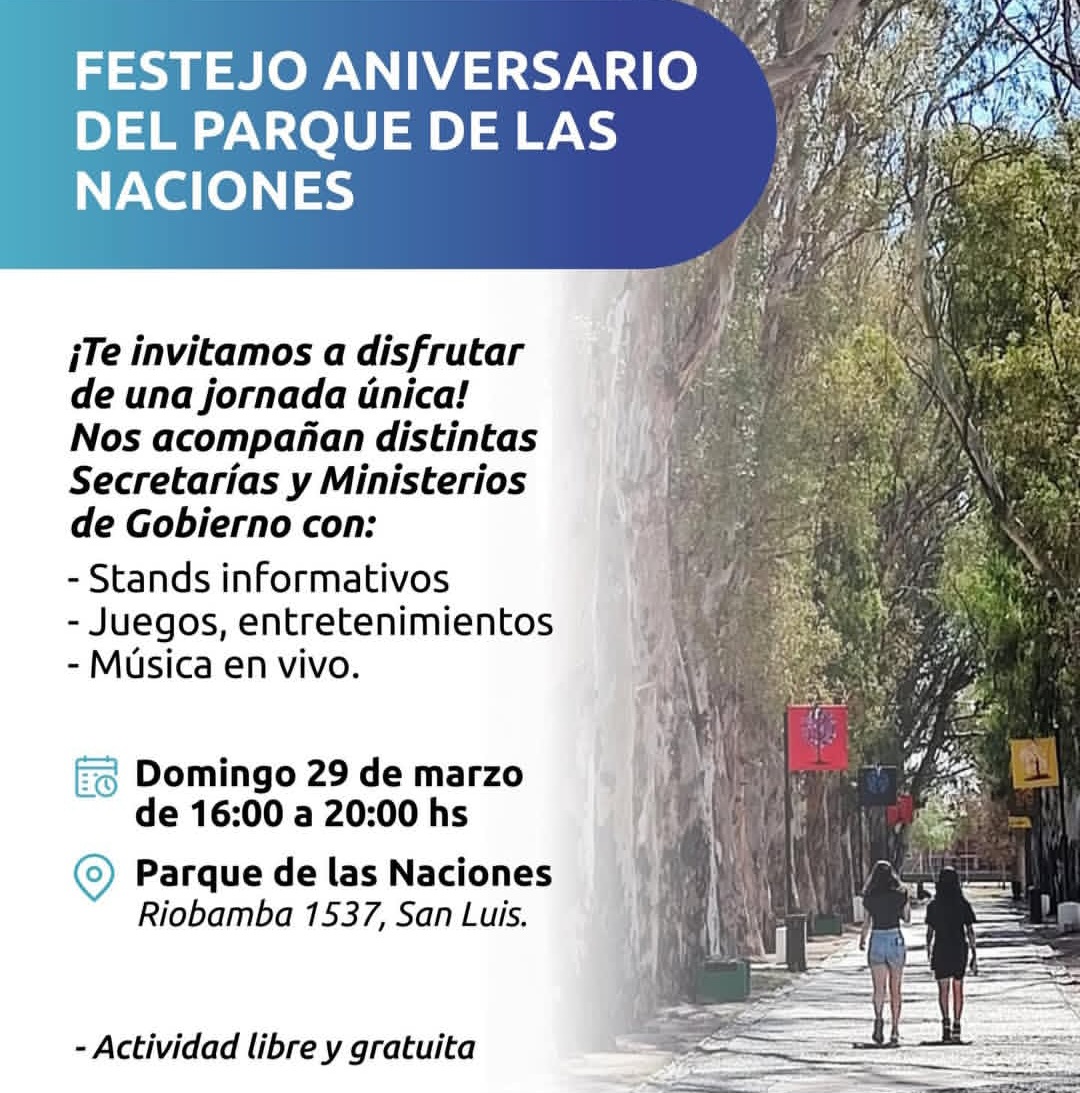 Celebramos el cumple del Parque de las Naciones con una nueva edición de la Feria de Emprendedores.