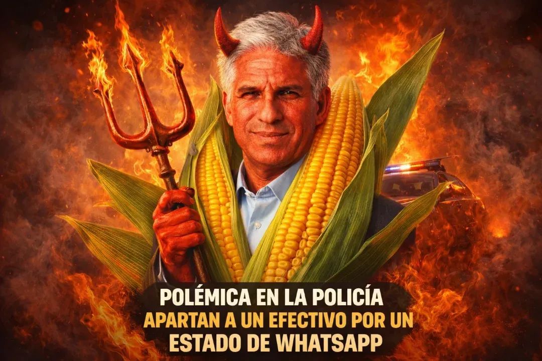 POLÉMICA EN LA POLICÍA: APARTADO POR UN ESTADO DE WHATSAPP