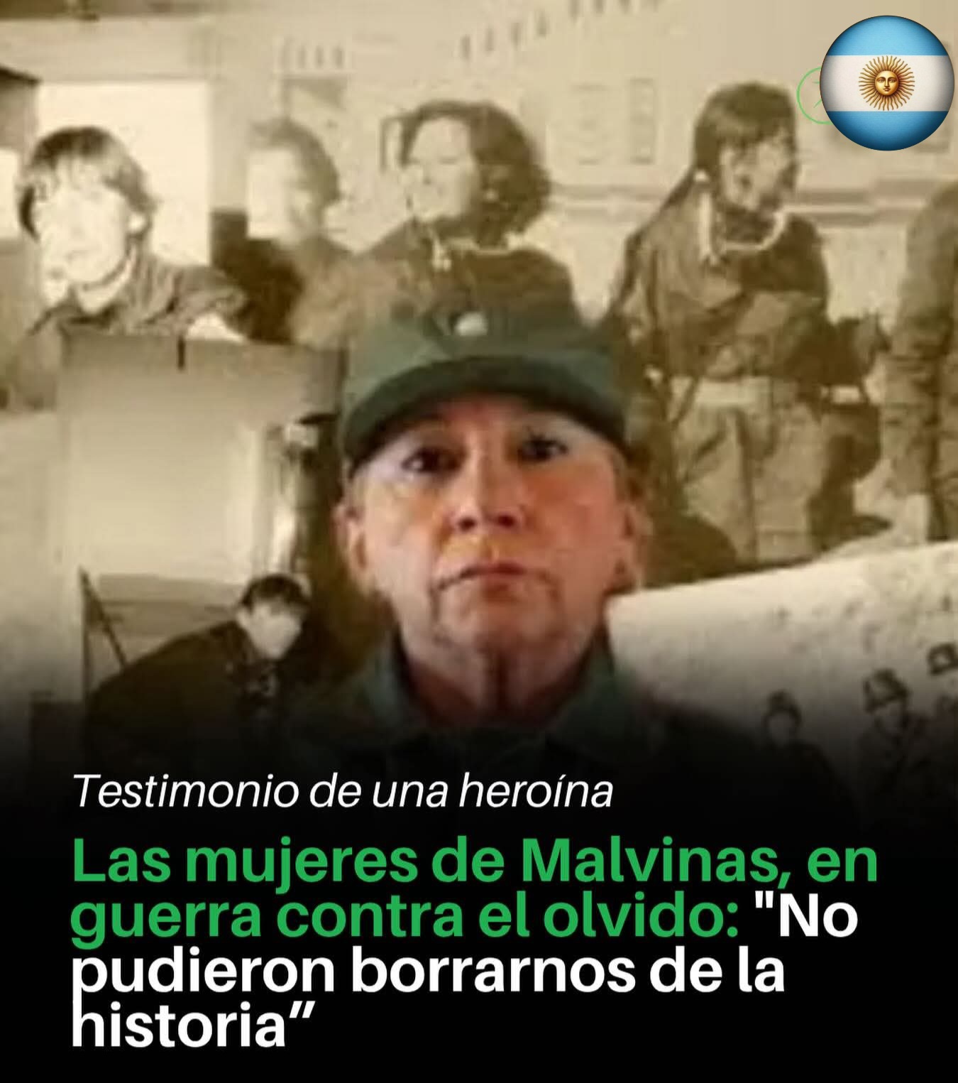 Las mujeres de Malvinas, en guerra contra el olvido: "No pudieron borrarnos de la historia