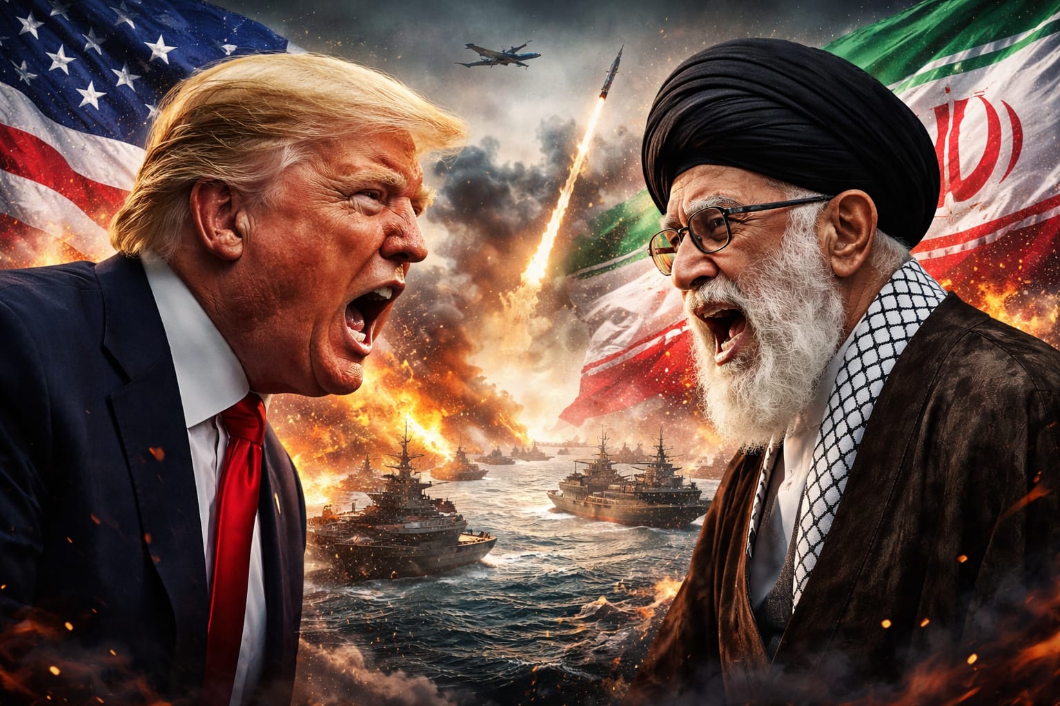  “Ormuz al límite: Trump amenaza e Irán responde”