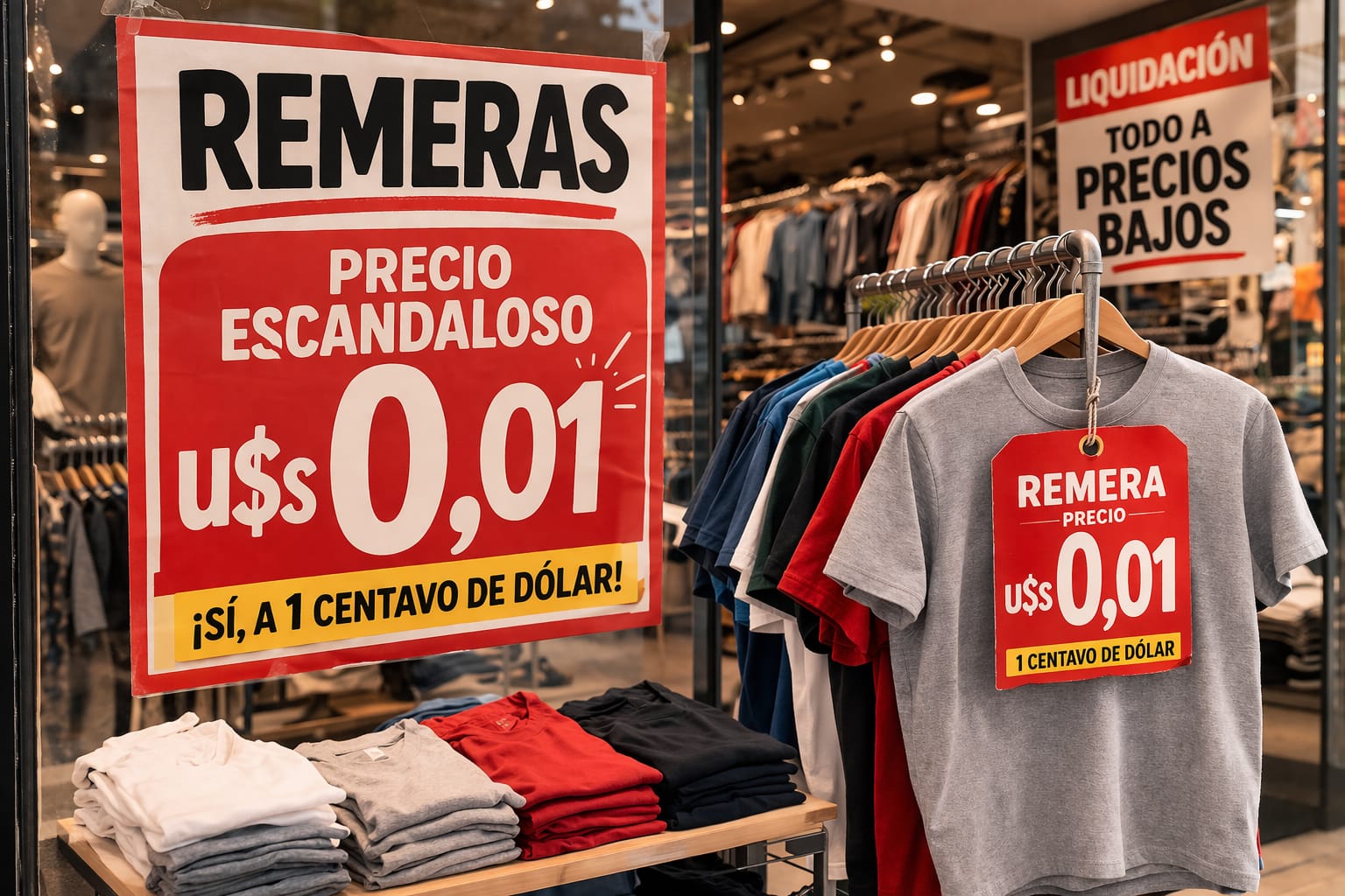 “Remeras a 1 centavo: el escándalo que golpea a la industria textil Argentina”