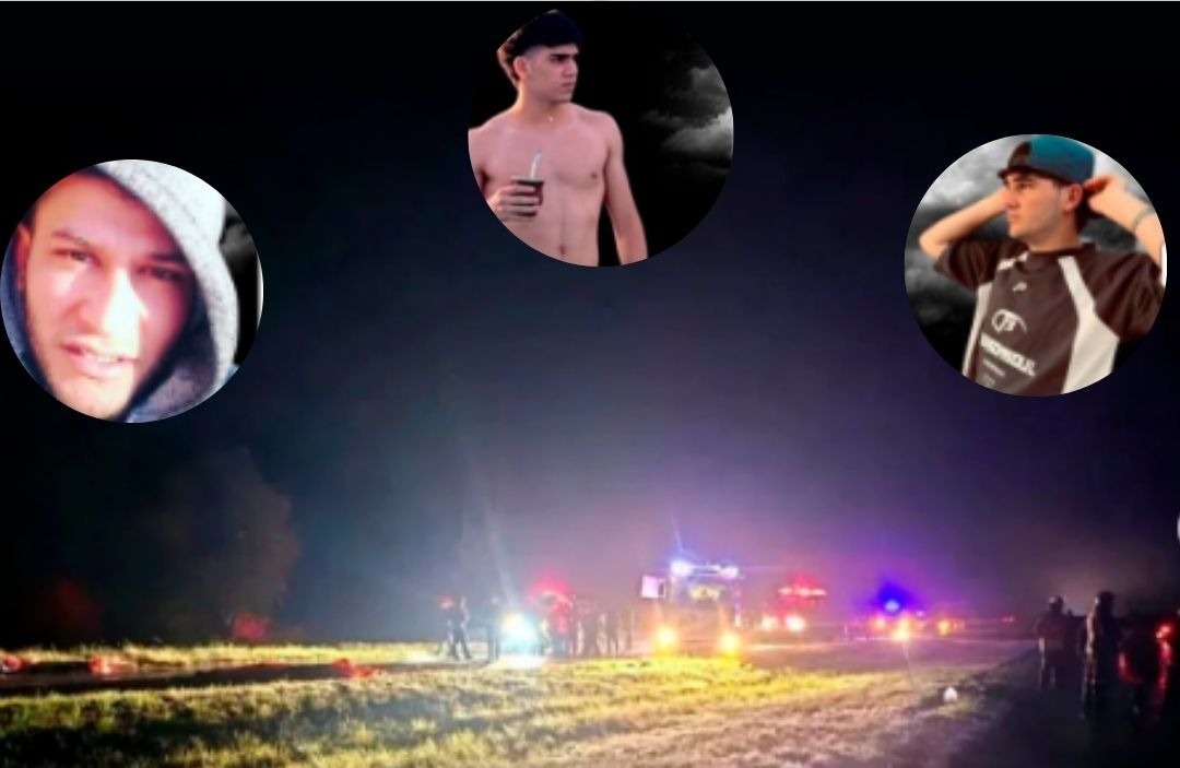 Tilisarao de luto: tres vecinos fallecieron en un trágico accidente sobre la Autopista 55