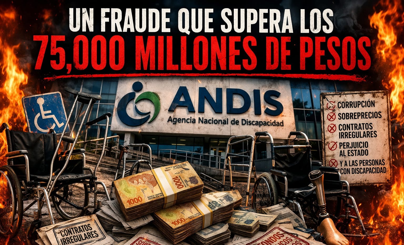 URGENTE | ESCÁNDALO EN ANDIS: PIDEN NUEVAS INDAGATORIAS POR UN FRAUDE MILLONARIO 