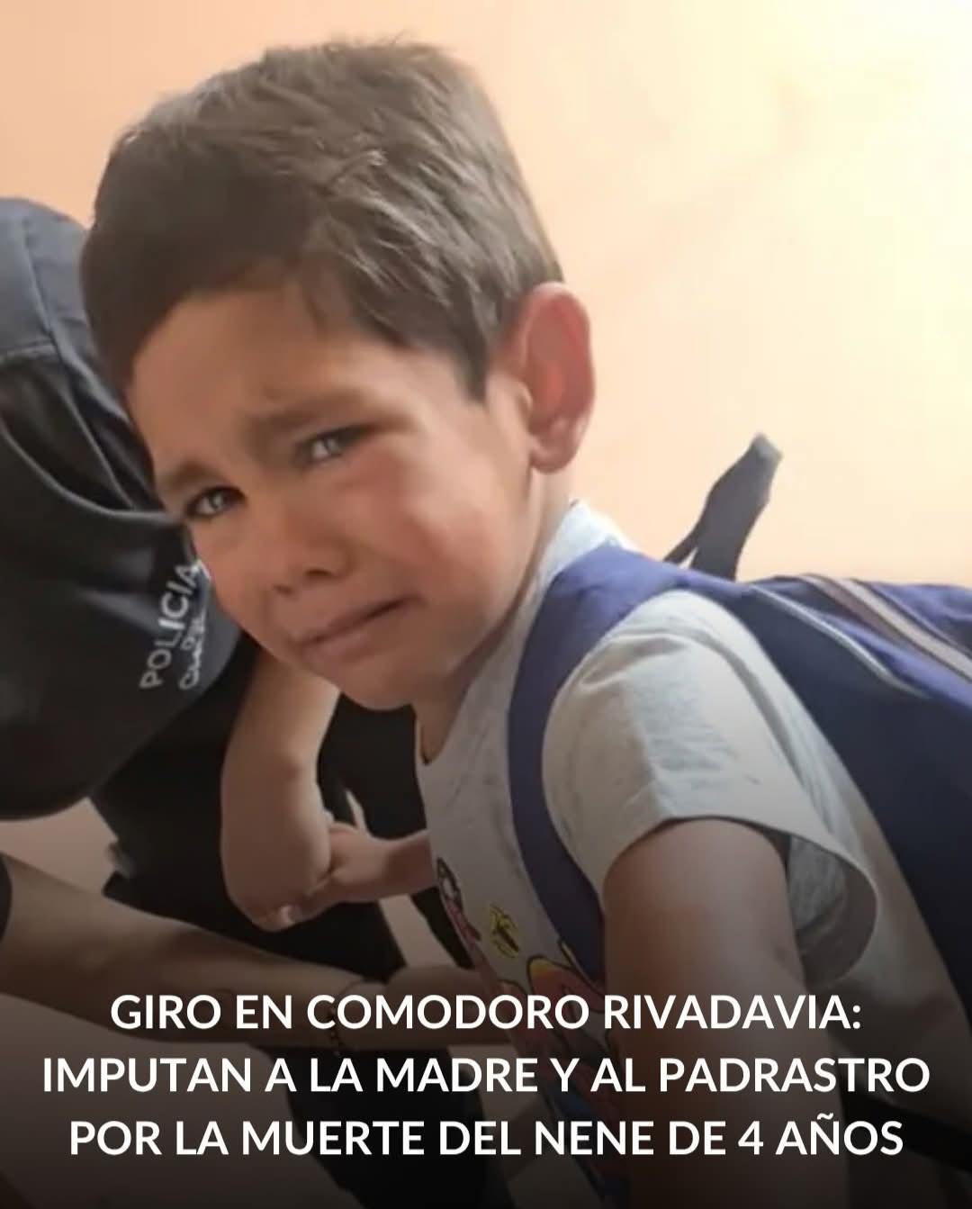 Giro en Comodoro Rivadavia: imputan a la madre y al padrastro por la muerte de un nene de 4 años
