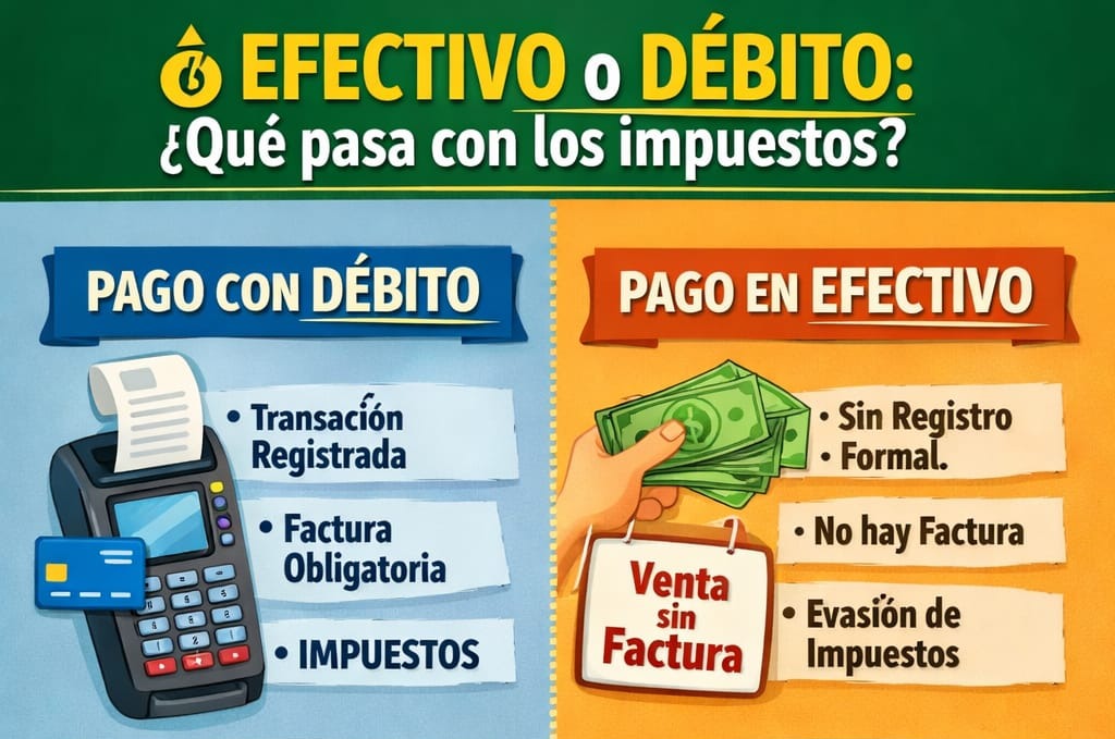 Impuestos: ¿cambia algo según cómo pagás?