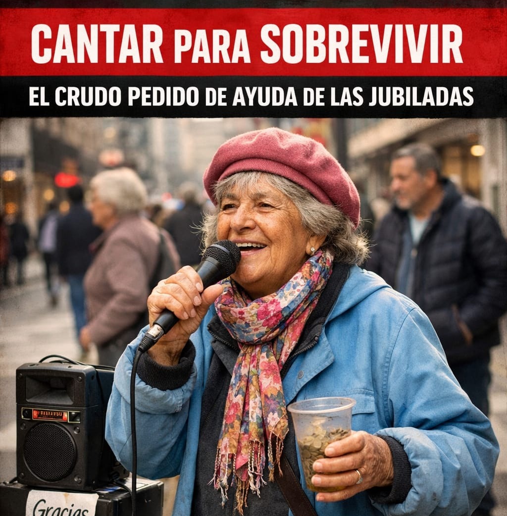 CANTAR PARA SOBREVIVIR: EL CRUDO PEDIDO DE AYUDA DE LAS JUBILADAS