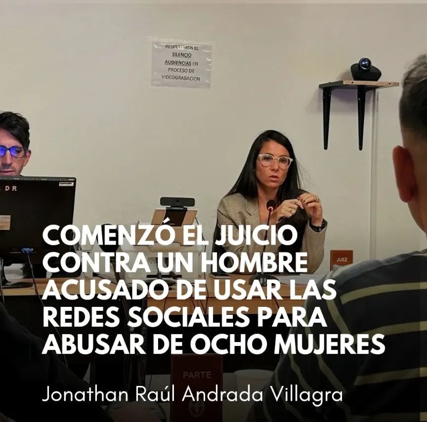COMENZÓ EL JUICIO CONTRA UN HOMBRE ACUSADO DE USAR LAS REDES SOCIALES PARA ABUSAR DE OCHO MUJERES