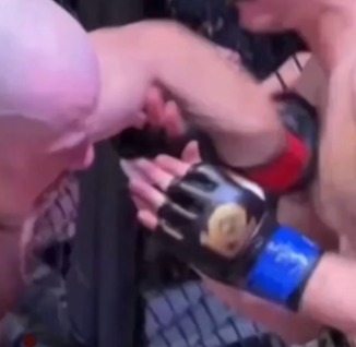 Se le quebró el brazo en plena pelea de MMA, siguió tirando golpes y ganó el combate