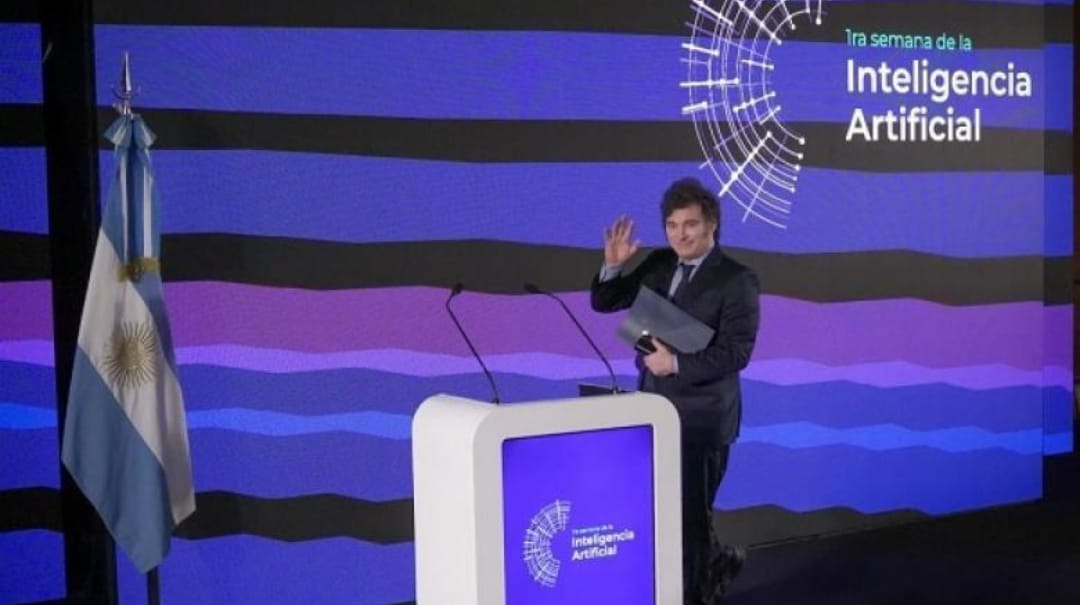 Milei presentó el “Gemelo Digital”, una IA que busca anticipar conflictos sociales