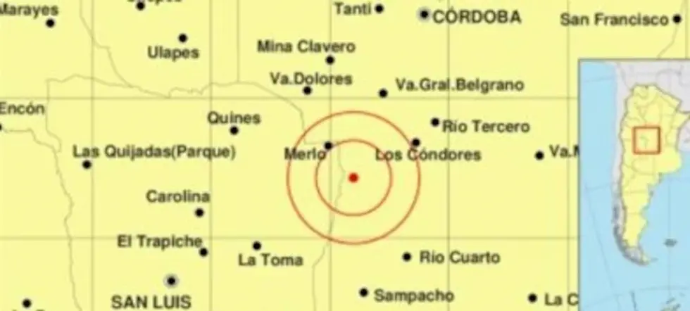 Temblor en Córdoba: dos sismos de hasta 3,9 grados despertaron a los vecinos en la medianoche