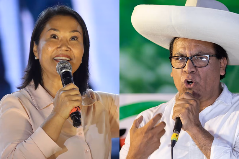 Elecciones en Perú: el empate técnico entre Sánchez y Fujimori podría durar hasta el 15 de julio
