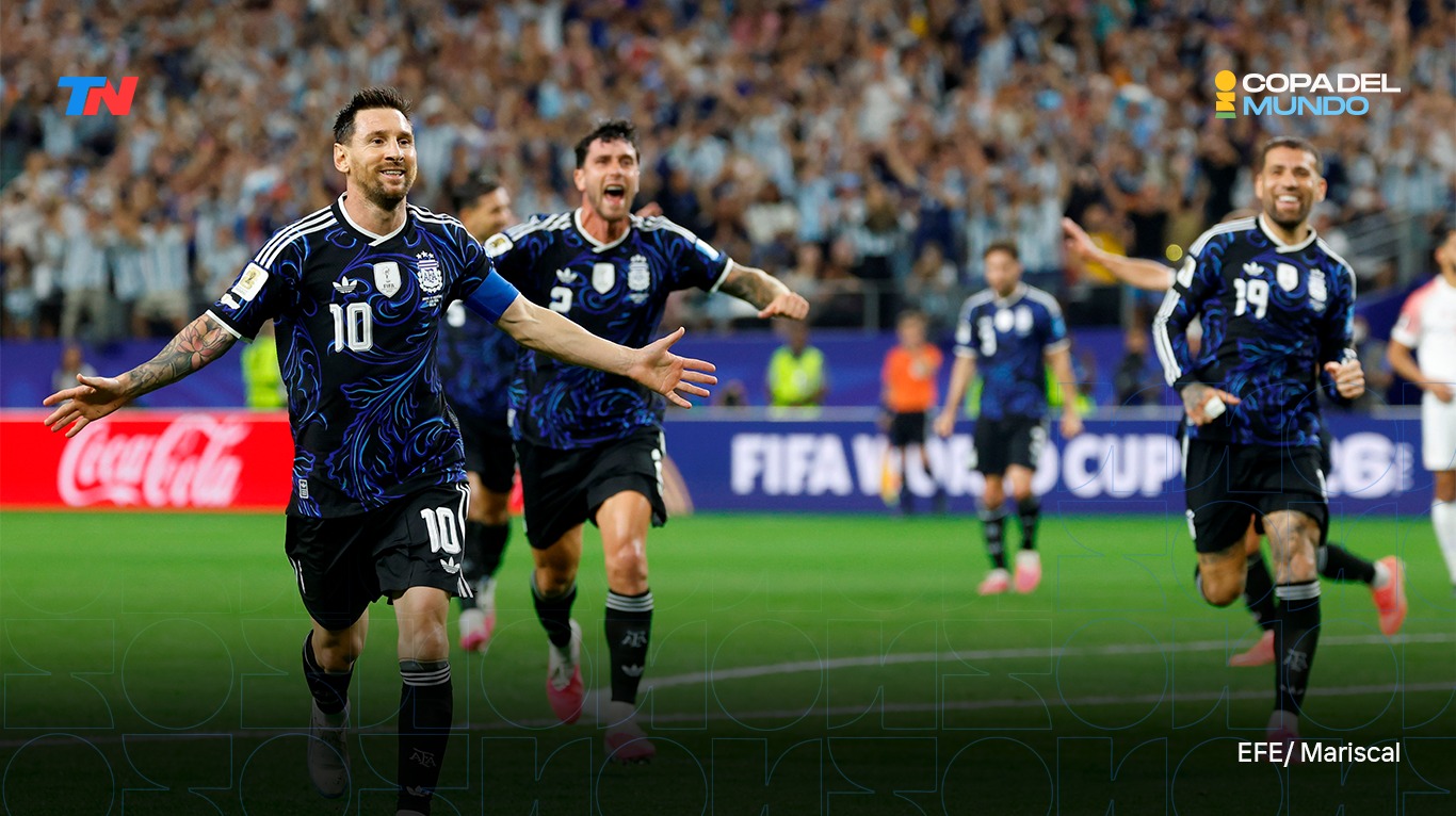 Argentina cerró la fase de grupos con puntaje ideal: venció 3-1 a Jordania y ya piensa en los dieciseisavos