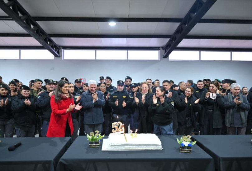 Un hito en seguridad: Poggi inauguró el primer Centro de Capacitación para el Servicio Penitenciario