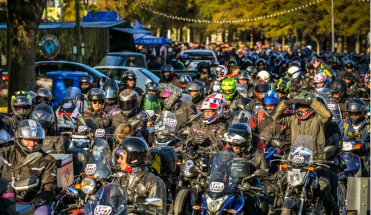 ¡Rugieron los motores! Más de mil motociclistas coparon las rutas de San Luis en el Alibikers Moto Ride