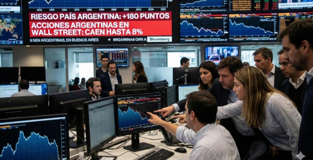 RIESGO PAÍS SUPERÓ LOS 640 PUNTOS Y MARCÓ SU MÁXIMO DE 2026
