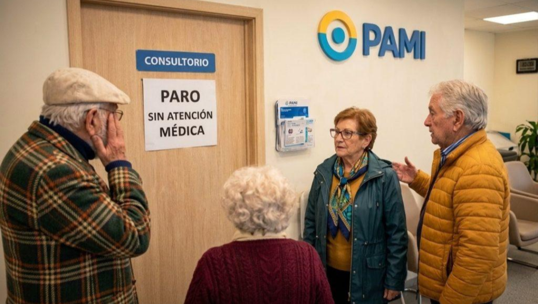PARO NACIONAL DEL PAMI POR 96 HORAS: SUSPENDEN TURNOS Y CONSULTAS DEL 13 AL 16 DE OCTUBRE