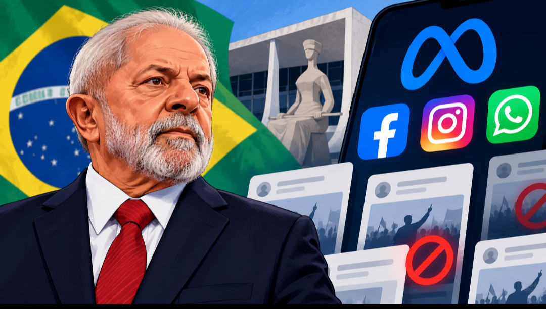 LULA DENUNCIA A META ANTE LA OEA POR PRESUNTA INTERFERENCIA ELECTORAL: ACUSA RESTRICCIONES EN INSTAGRAM Y WHATSAPP