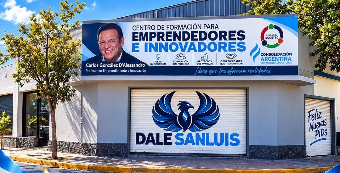 SAN LUIS INAUGURÓ UN CENTRO DE FORMACIÓN PARA EMPRENDEDORES E INNOVADORES: “LOS SUEÑOS SE CUMPLEN TRABAJANDO”